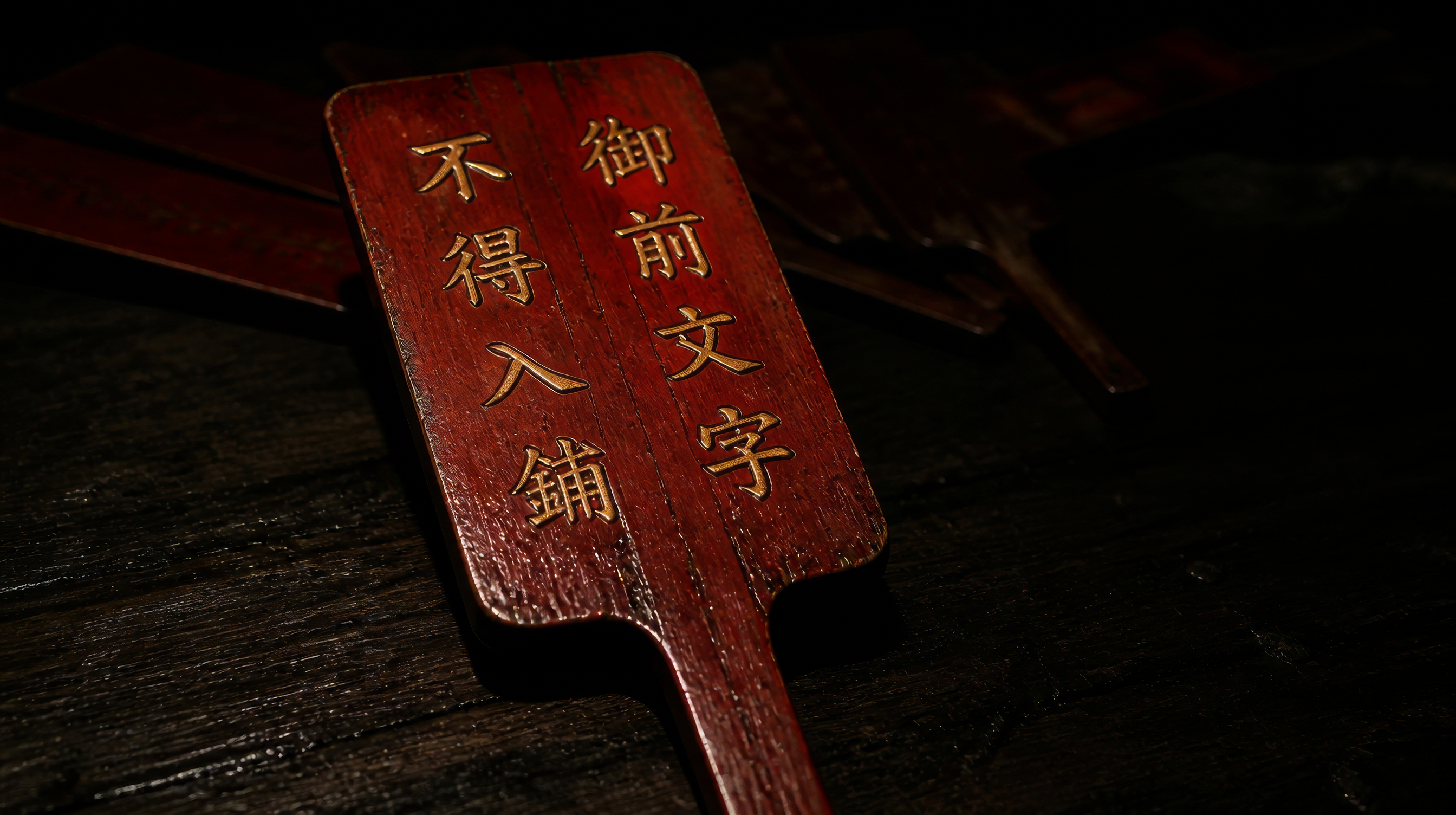 南宋十二道金牌，御前文字不得入铺 — a Song dynasty urgent-dispatch gold tablet recalling Yue Fei, AI film still, Aurora Artscape